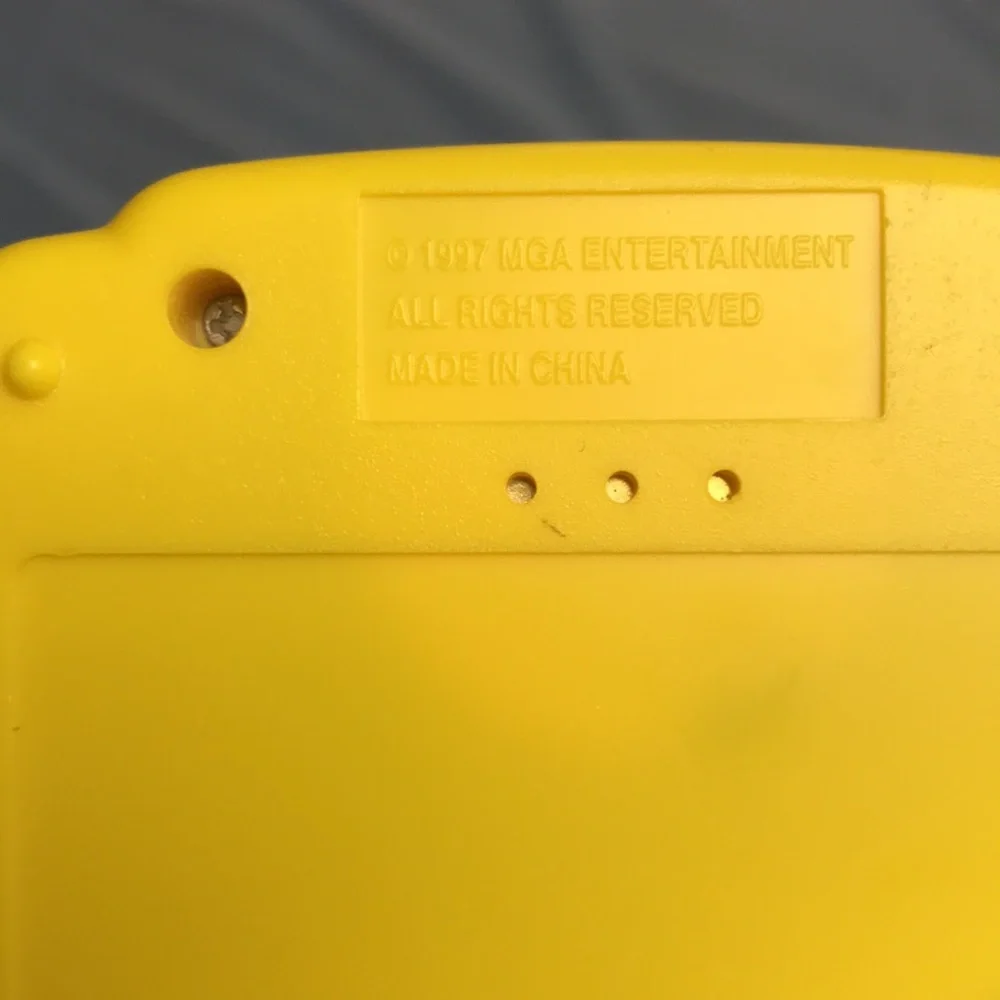 Pac-Man handheld vintage video game 1997 console